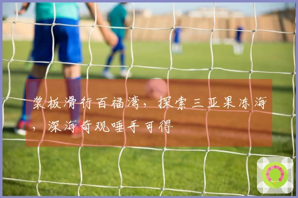 桨板滑行百福湾，探索三亚果冻海，深海奇观唾手可得